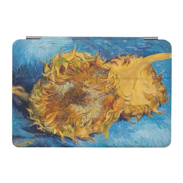 Vincent van Gogh - Two Cut Sunflowers iPad Mini Cover (Horizontal)