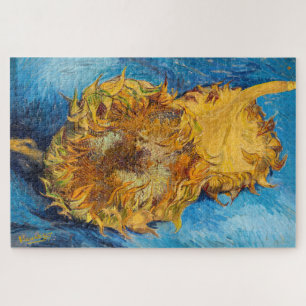 Vincent van Gogh - Two Cut Sunflowers Jigsaw Puzzle