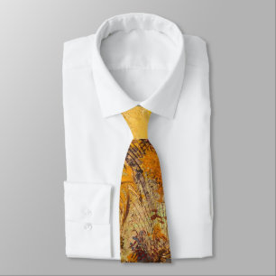 Vincent van Gogh - Two Cut Sunflowers Neck Tie