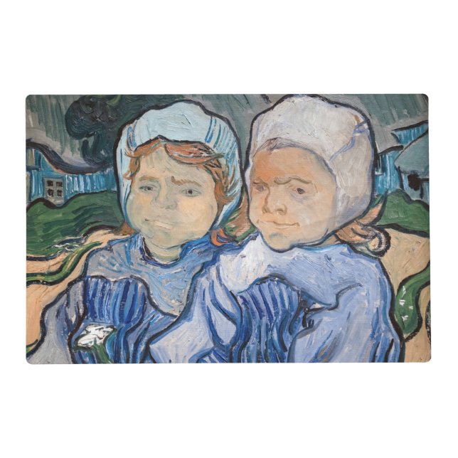 Vincent van Gogh - Two Little Girls Placemat (Front)