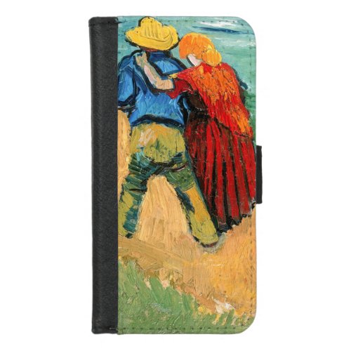 Vincent van Gogh _ Two Lovers iPhone 87 Wallet Case
