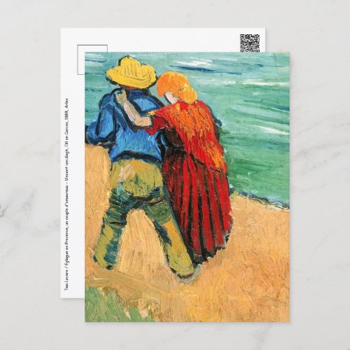 Vincent van Gogh _ Two Lovers Postcard