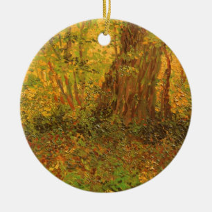 Vincent van Gogh - Undergrowth Ceramic Ornament