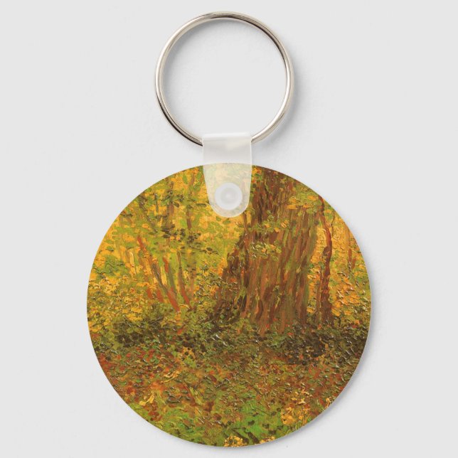 Vincent van Gogh - Undergrowth Keychain (Front)