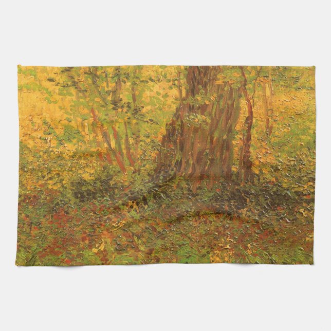 Vincent van Gogh - Undergrowth Kitchen Towel (Horizontal)
