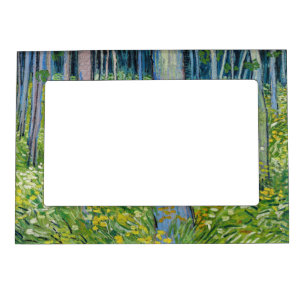 Vincent van Gogh - Undergrowth with Two Figures Magnetic Frame