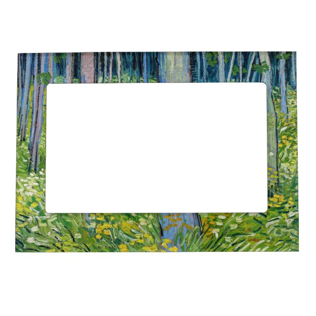 Vincent van Gogh - Undergrowth with Two Figures Magnetic Frame (Front)
