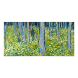 Vincent van Gogh - Undergrowth with Two Figures Photo Print