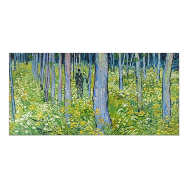 Vincent van Gogh - Undergrowth with Two Figures Photo Print (Front)