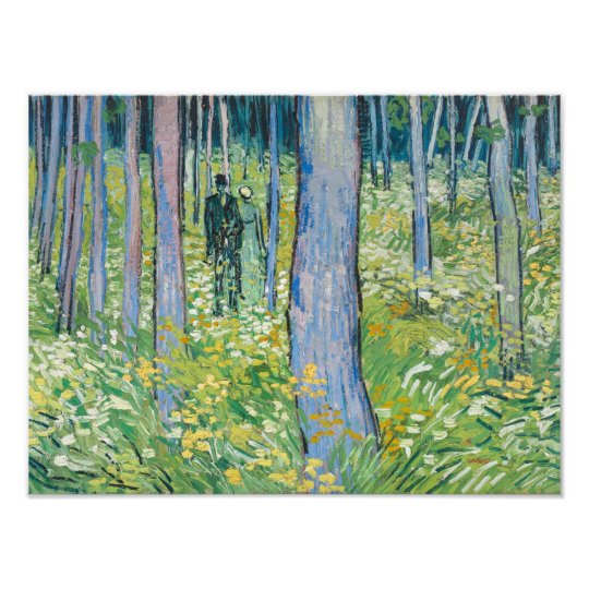 vincent van gogh undergrowth with two figures