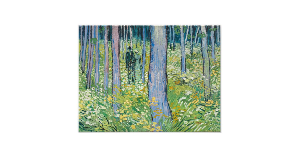 vincent van gogh undergrowth with two figures