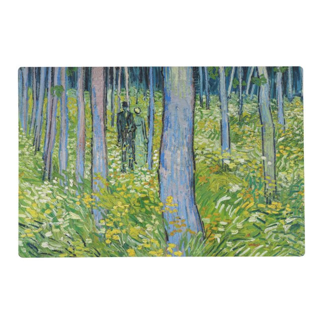 Vincent van Gogh - Undergrowth with Two Figures Placemat (Front)