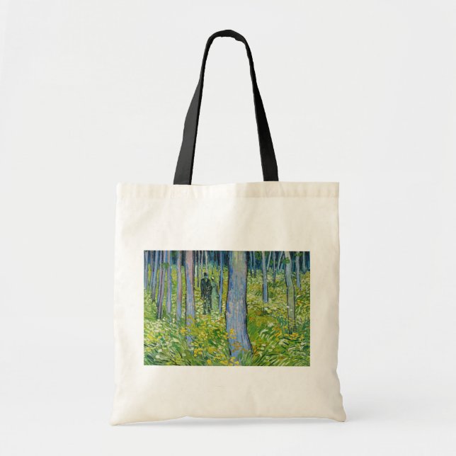 Vincent van Gogh - Undergrowth with Two Figures Tote Bag (Front)