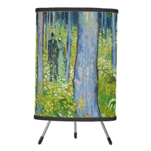 Vincent van Gogh - Undergrowth with Two Figures Tripod Lamp