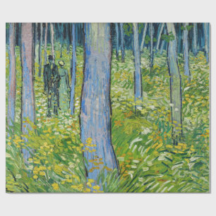 Vincent van Gogh - Undergrowth with Two Figures Wrapping Paper
