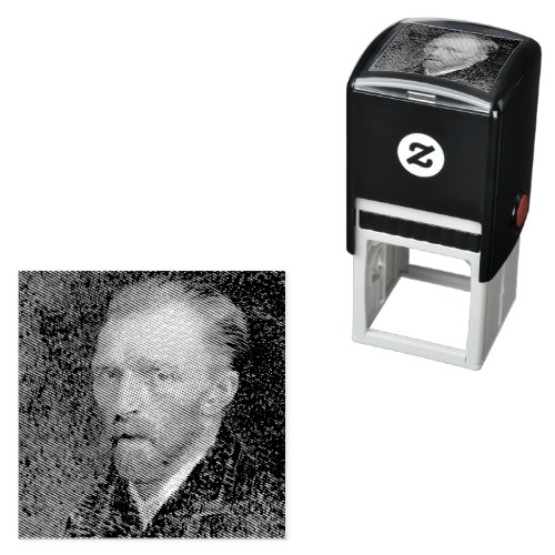 Vincent Van Gogh Upload Your Art and Create Custom Self_inking Stamp