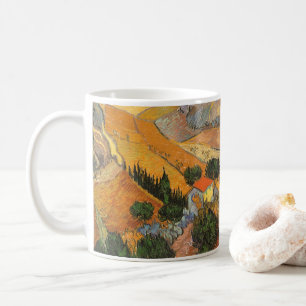Vincent van Gogh - Valley with Plowman Coffee Mug