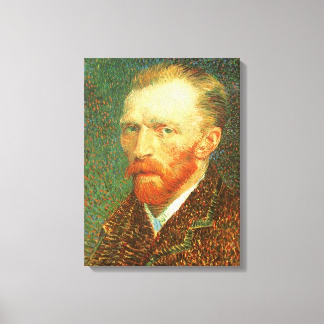 Vincent van Gogh - Van Gogh Self Portrait Canvas Print (Front)