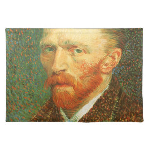 Vincent van Gogh - Van Gogh Self Portrait Cloth Placemat