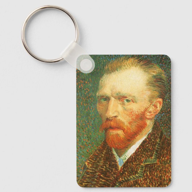 Vincent van Gogh - Van Gogh Self Portrait Keychain (Front)