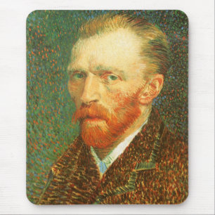 Vincent van Gogh - Van Gogh Self Portrait Mouse Pad