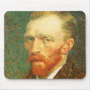 Vincent van Gogh - Van Gogh Self Portrait Mouse Pad