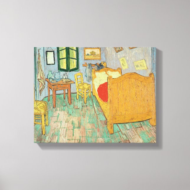 Vincent van Gogh | Van Gogh's Bedroom at Arles Canvas Print (Front)