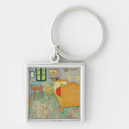 Vincent van Gogh  Van Goghs Bedroom at Arles Keychain