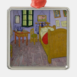 Vincent van Gogh Van Gogh's Bedroom at Arles Metal Ornament