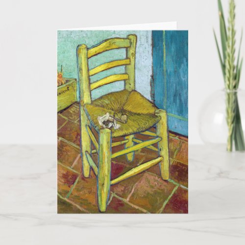Vincent van Gogh _ Van Goghs Chair Card