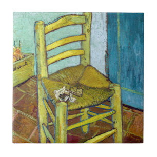 Vincent van Gogh - Van Gogh's Chair Ceramic Tile