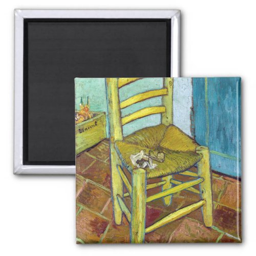 Vincent van Gogh _ Van Goghs Chair Magnet