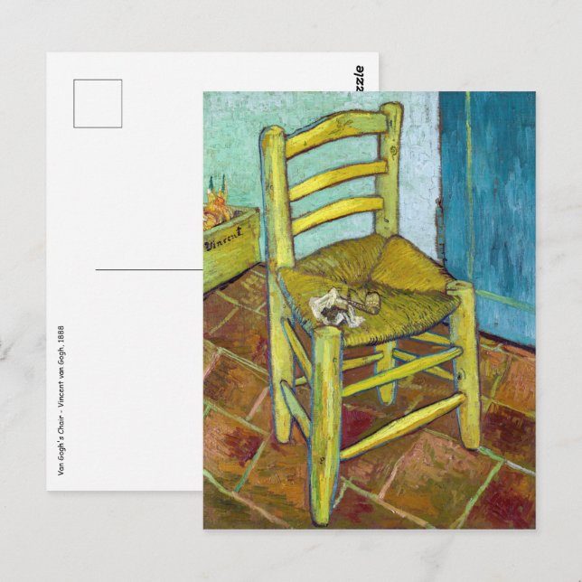 Vincent van Gogh - Van Gogh's Chair Postcard (Front/Back)