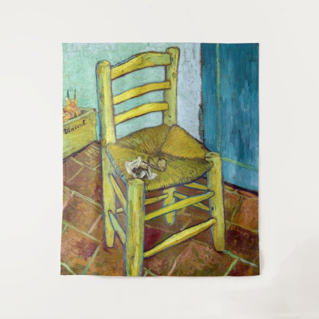Vincent van Gogh - Van Gogh's Chair Tapestry (Front)