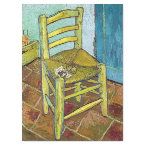 Vincent van Gogh _ Van Goghs Chair Tissue Paper
