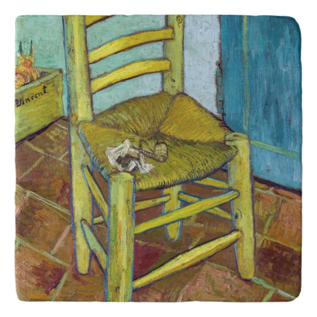 Vincent van Gogh - Van Gogh's Chair Trivet (Front)