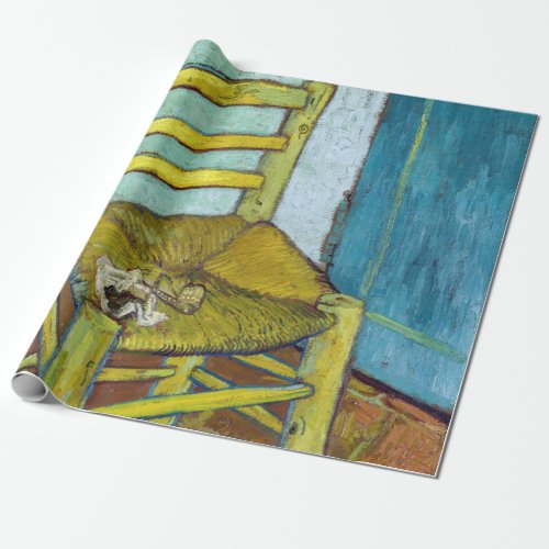 Vincent van Gogh _ Van Goghs Chair Wrapping Paper