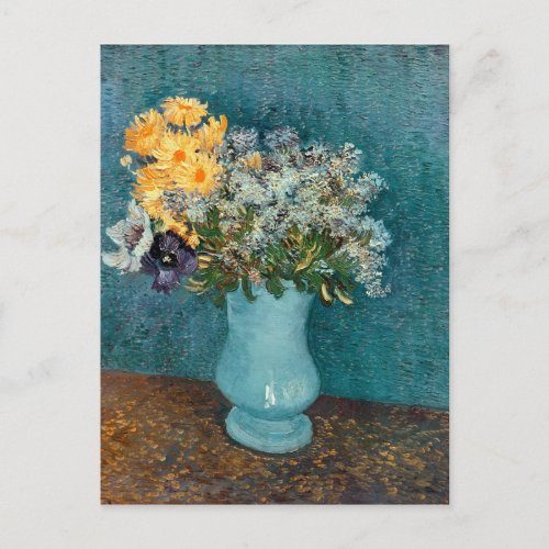 Vincent van Gogh  Vase of Flowers 1887 Postcard