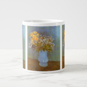 Vincent van Gogh Vase of Lilacs, Daisies, Anemones Large Coffee Mug
