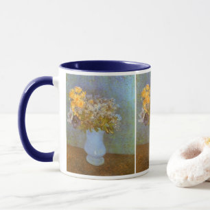 Vincent van Gogh Vase of Lilacs, Daisies, Anemones Mug