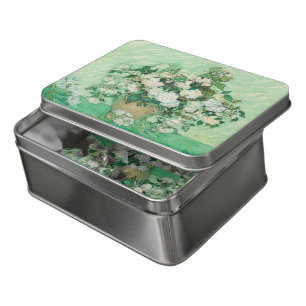 Vincent Van Gogh, Vase of Roses, Roses In The Vase Jigsaw Puzzle
