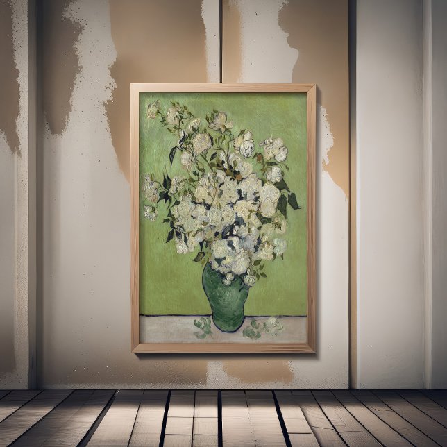 Vincent Van Gogh, Vase of Roses, Roses In The Vase Photo Print (Creator Uploaded)
