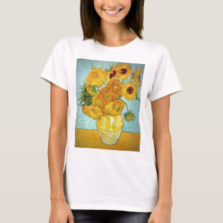 Vincent van Gogh - Vase with 12 Sunflowers T-Shirt