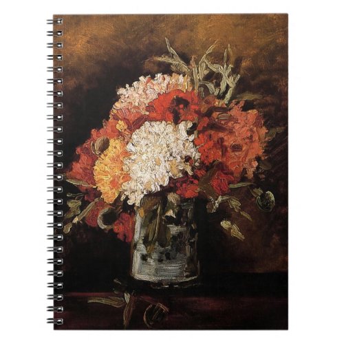 Vincent Van Gogh _ Vase With Carnations _ Fine Art Notebook