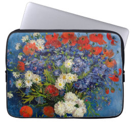 Vincent van Gogh - Vase with Cornflowers &amp; Poppies Laptop Sleeve