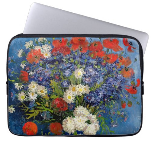 Vincent van Gogh _ Vase with Cornflowers  Poppies Laptop Sleeve