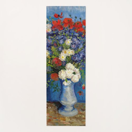 Vincent van Gogh _ Vase with Cornflowers  Poppies Yoga Mat