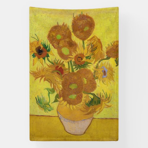 Vincent van Gogh _ Vase with Fifteen Sunflowers Banner