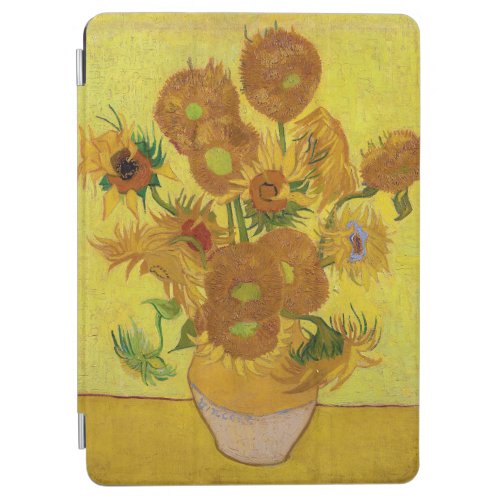 Vincent van Gogh _ Vase with Fifteen Sunflowers iPad Air Cover