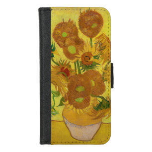Vincent van Gogh - Vase with Fifteen Sunflowers iPhone 8/7 Wallet Case